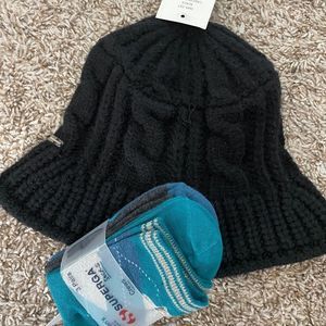 🆕Steve Madden- Bucket knit hat